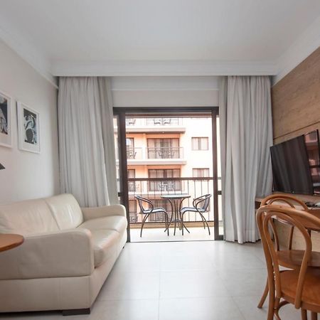 Apto Pes Na Areia Em Hotel Jurere Beach Jurere Internacional Флорианополис Экстерьер фото