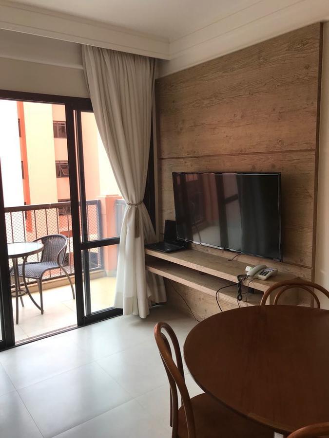 Apto Pes Na Areia Em Hotel Jurere Beach Jurere Internacional Флорианополис Экстерьер фото